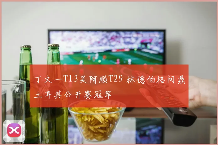 丁文一T13吴阿顺T29 林德伯格问鼎土耳其公开赛冠军